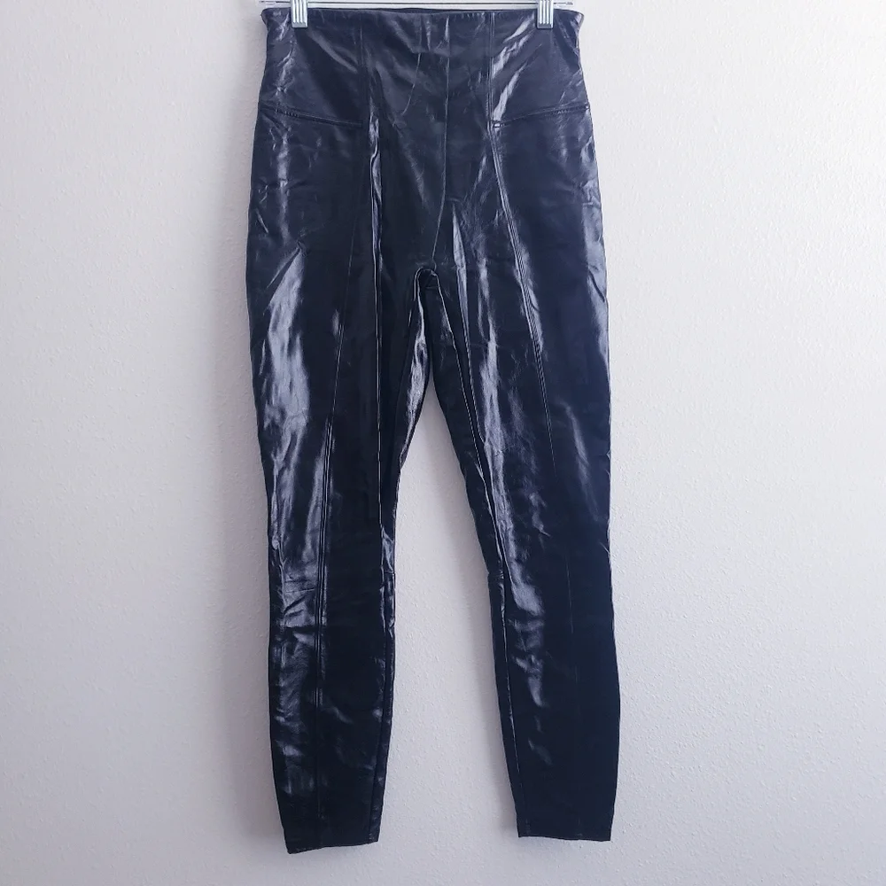 Spanx Faux Pleather Skinny Leggins